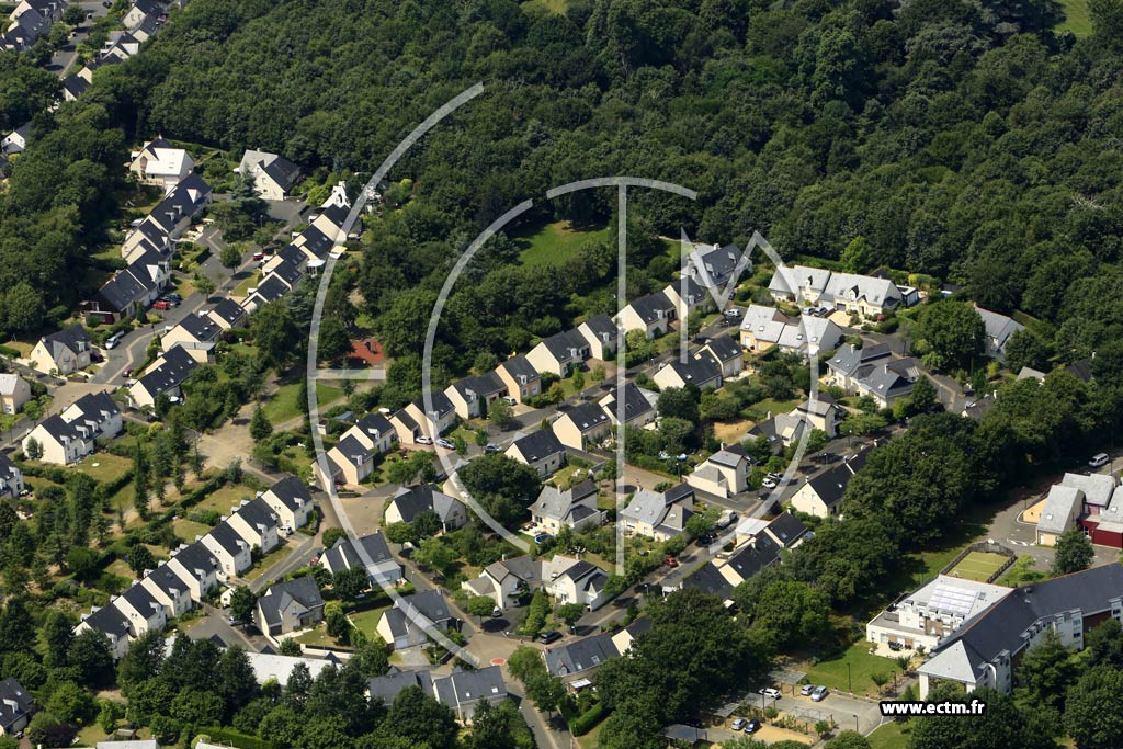 Photo arienne de Angers (Quartier du Lac de Maine)