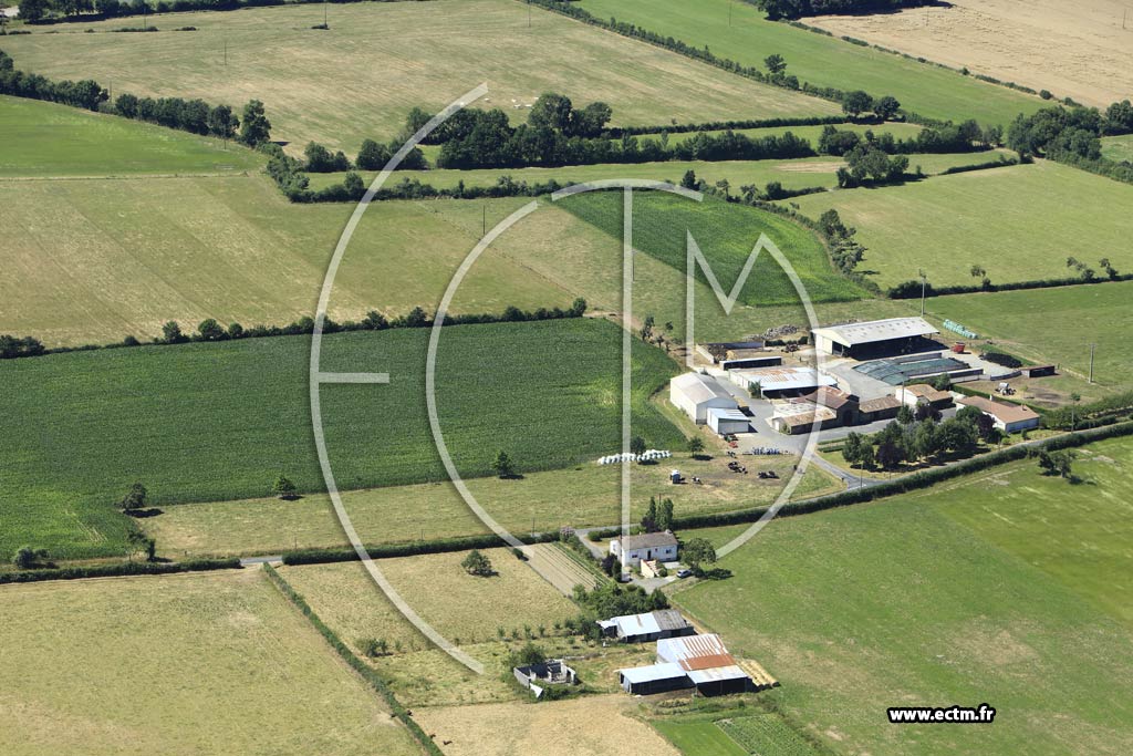 Photo arienne de La Salle-de-Vihiers (les Hautes Guiteloires)