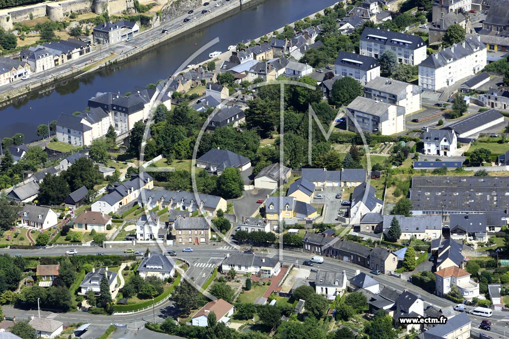 Photo arienne de Mayenne (Centre)