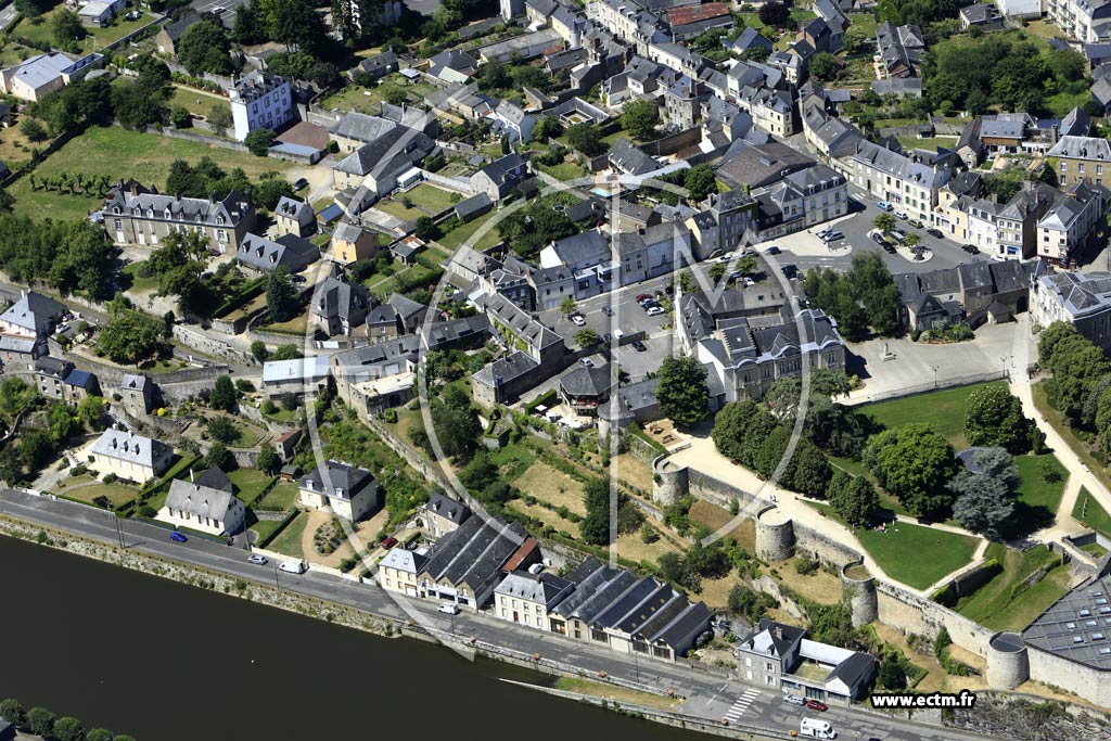 Photo arienne de Mayenne (Centre)