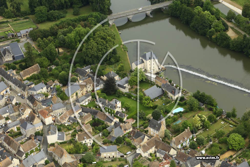 Photo arienne de Parc-sur-Sarthe (Centre)