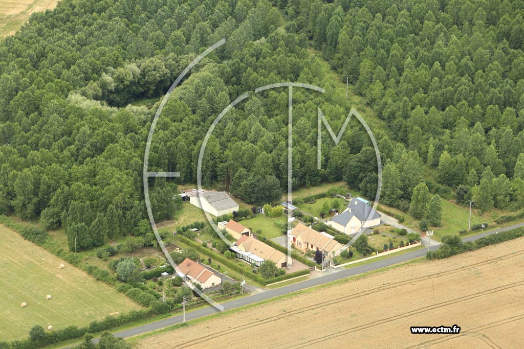 Photo arienne de Vion (la Chappelle du Chne)