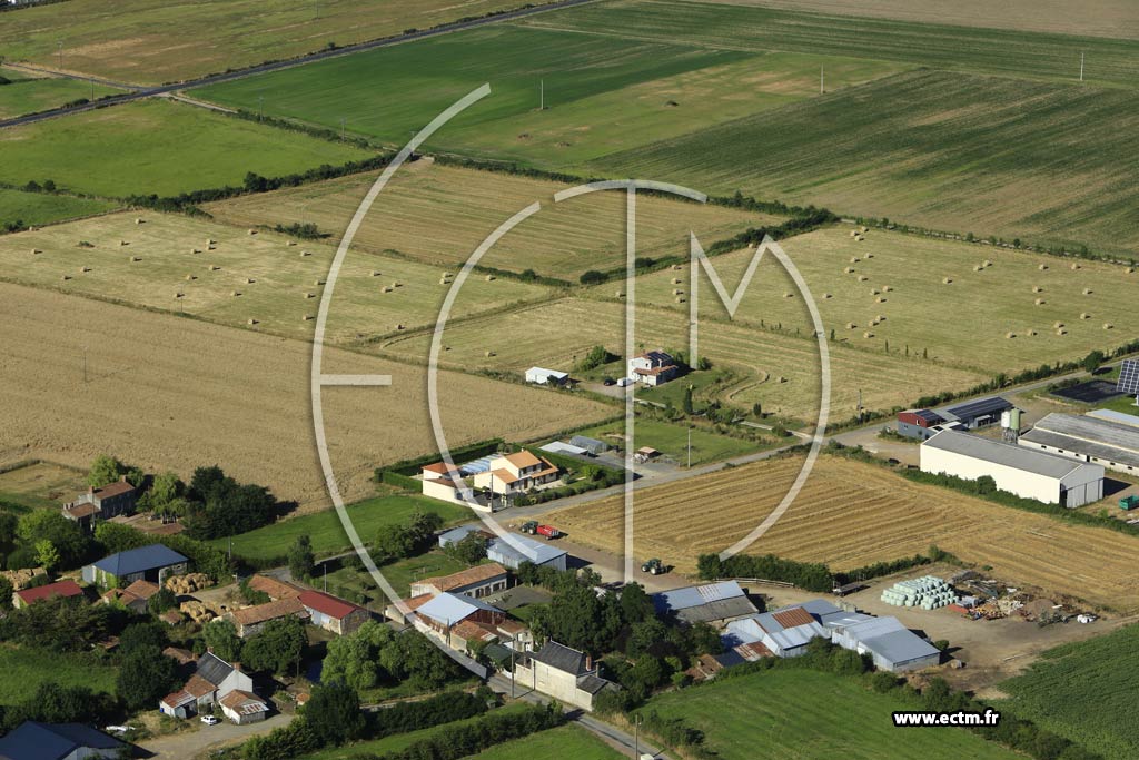 Photo arienne de Mauz-Thouarsais (Villiers)