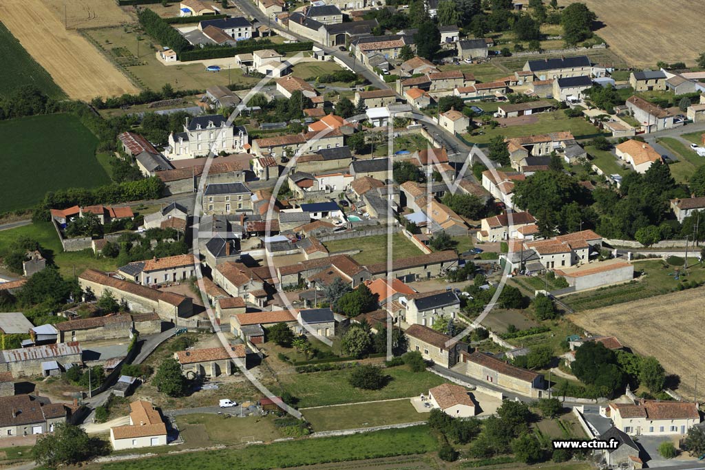 Photo arienne de Saint-Cyr-la-Lande (Varanne)