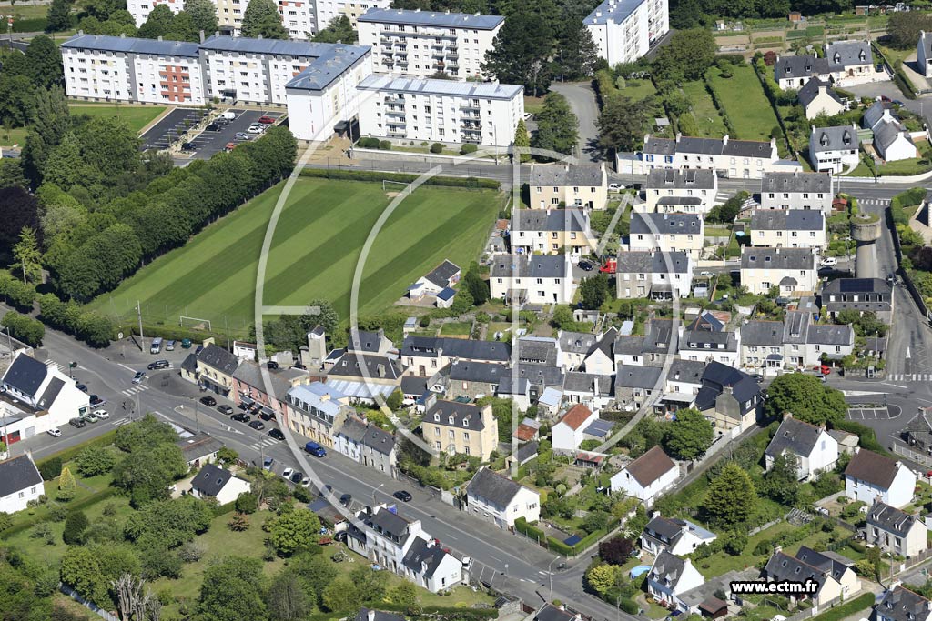 Photo arienne de Morlaix (la Madeleine)