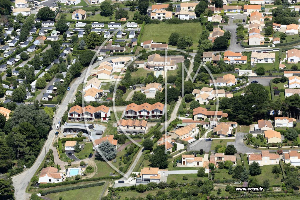 Photo arienne de La Bernerie-en-Retz (la Rogre)