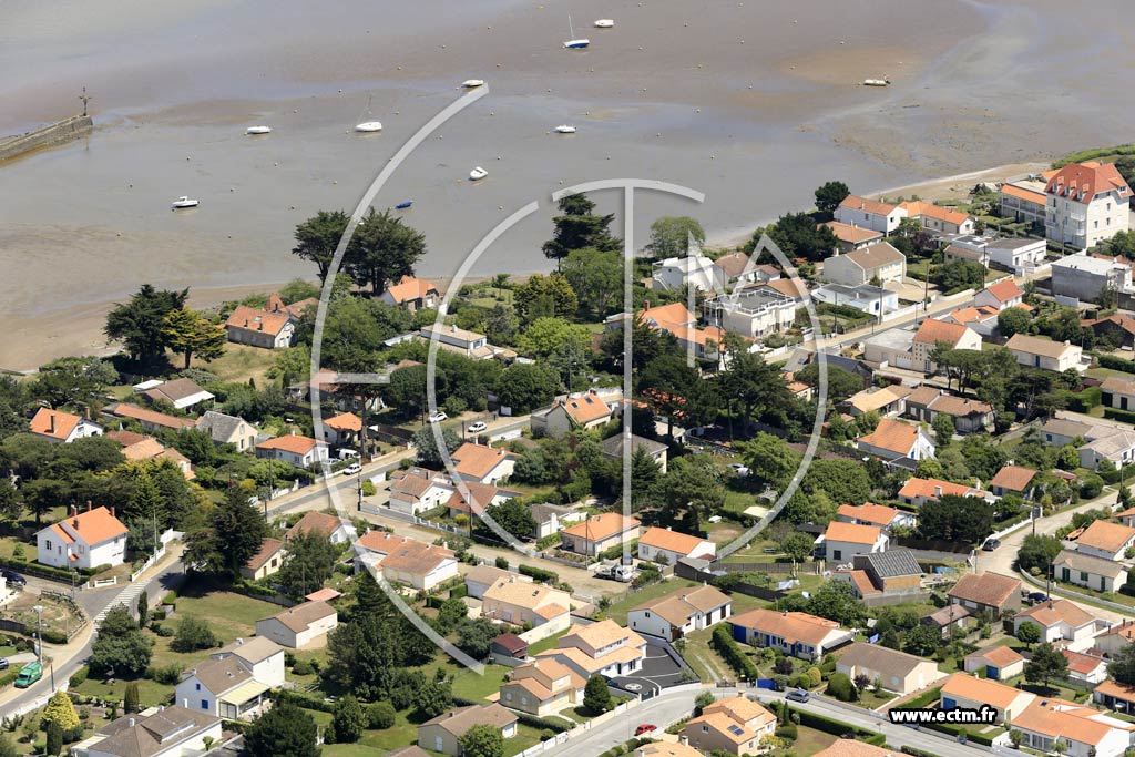 Photo arienne de La Plaine-sur-Mer (la Govogne)