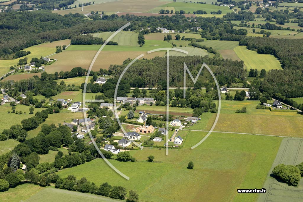 Photo arienne de Saint-Guyomard (Trvermel - le Carouge)