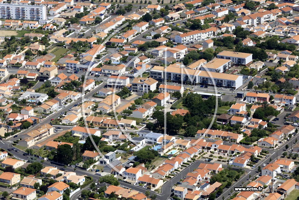 Photo arienne de Le Chteau-d'Olonne (la Marcellire)