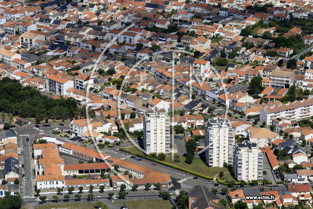 Photo arienne de Les Sables-d'Olonne