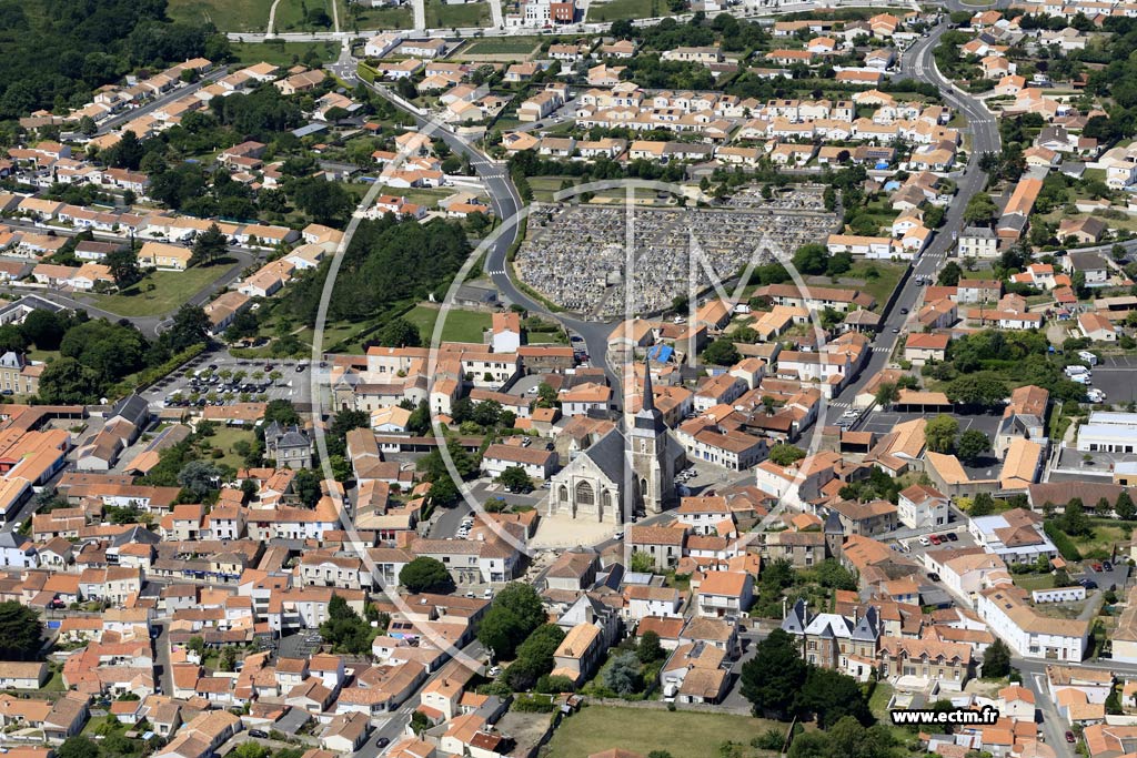 Photo arienne de Olonne-sur-Mer