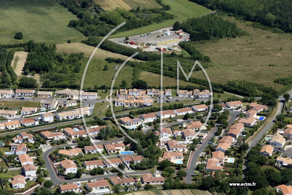 Photo arienne de Olonne-sur-Mer (la Garnauderie)