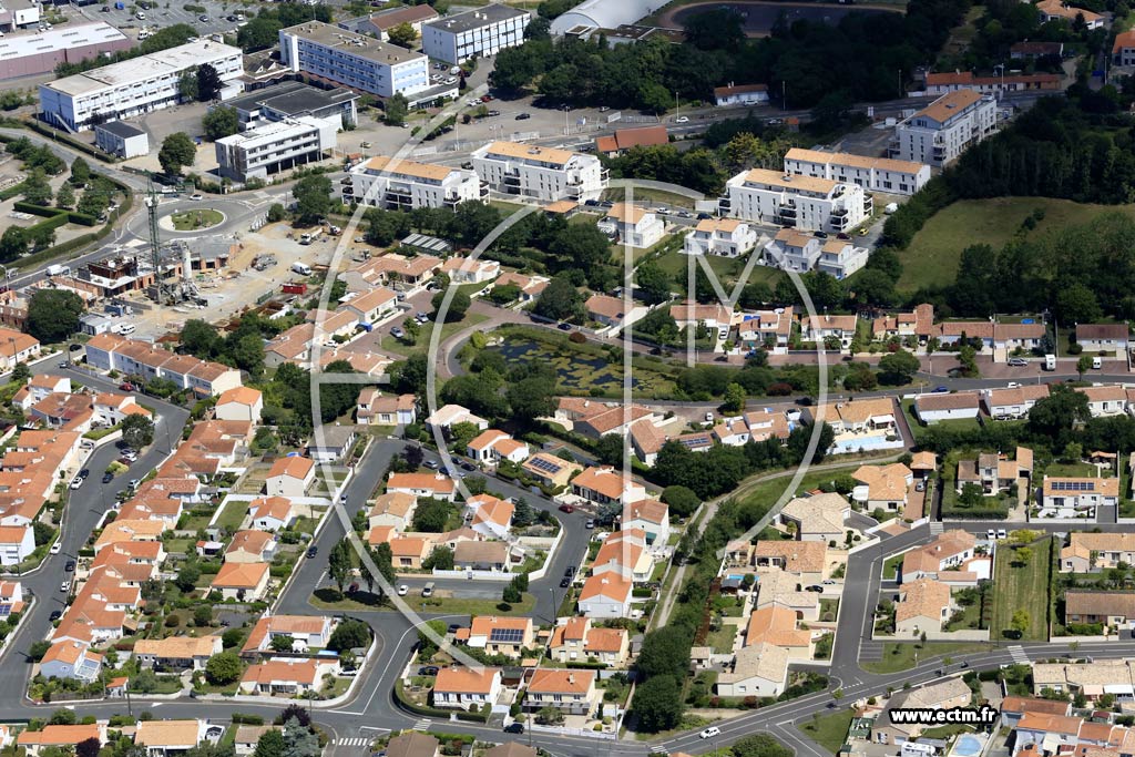 Photo arienne de Olonne-sur-Mer (la Mrinire)