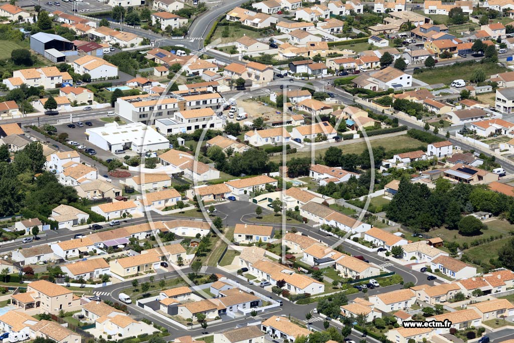 Photo arienne de Olonne-sur-Mer (les Vigneaux)