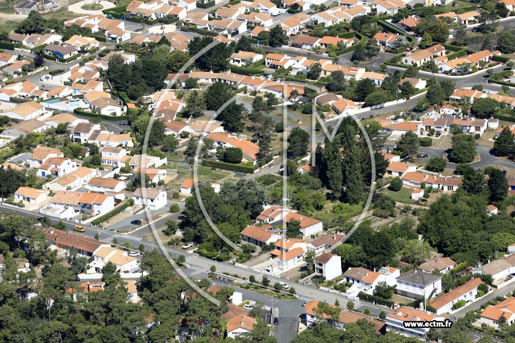 Photo arienne de La Tranche-sur-Mer (la Grire)