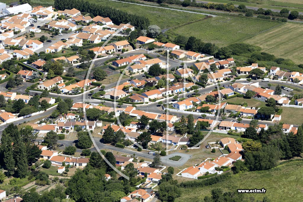 Photo arienne de La Tranche-sur-Mer (la Grire)