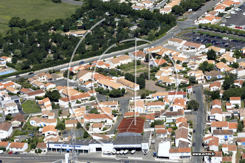 Photo arienne de La Tranche-sur-Mer (les Joncs - le Maupas)