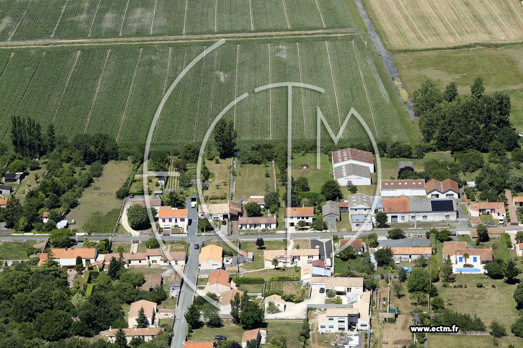 Photo arienne de Sainte-Radgonde-des-Noyers