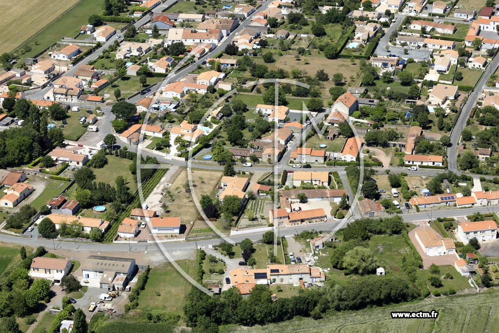 Photo arienne de Sainte-Radgonde-des-Noyers