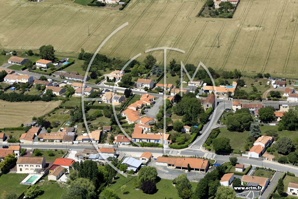 Photo arienne de Sainte-Radgonde-des-Noyers