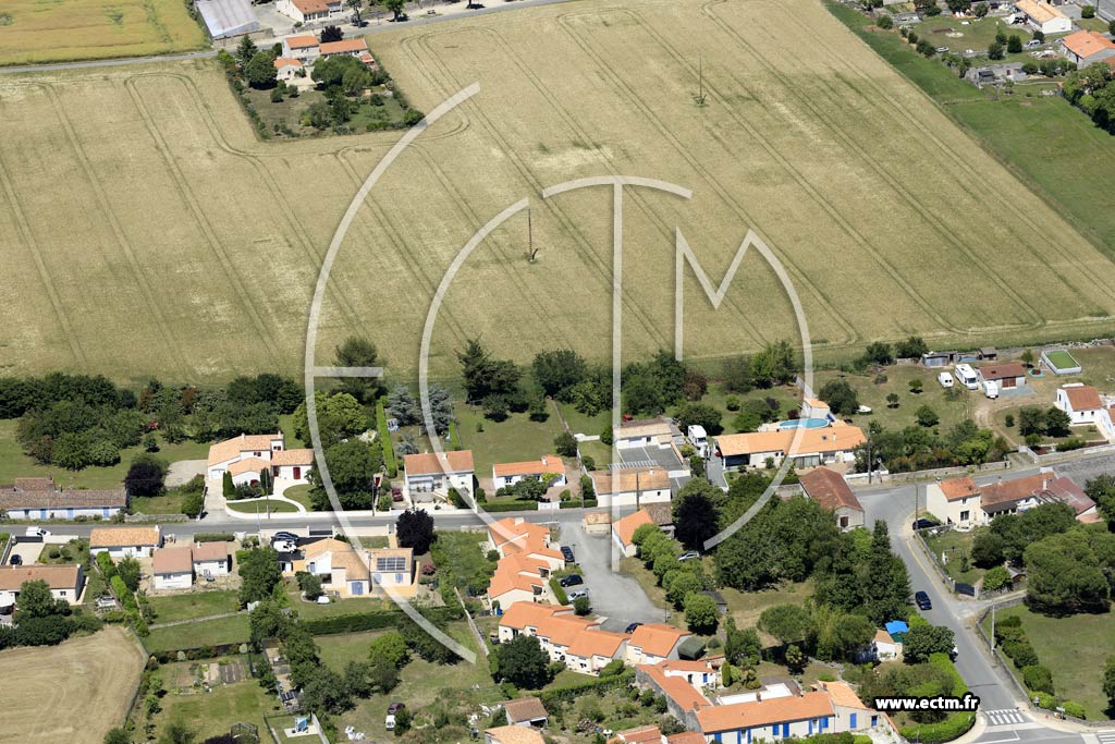 Photo arienne de Sainte-Radgonde-des-Noyers