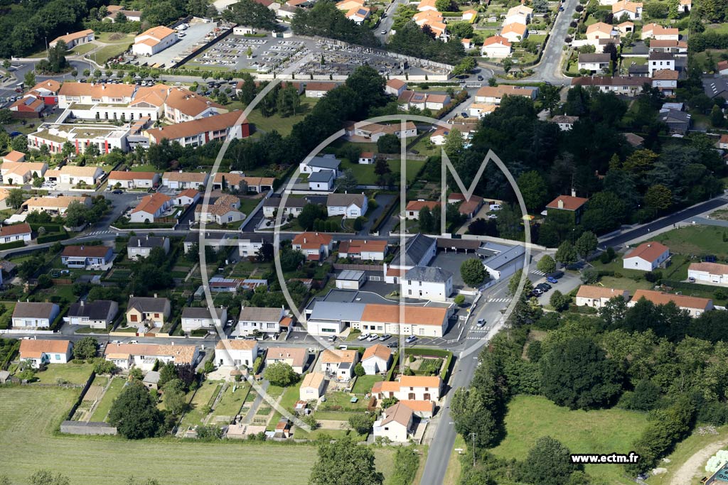 Photo arienne de L'Herbergement (Centre)