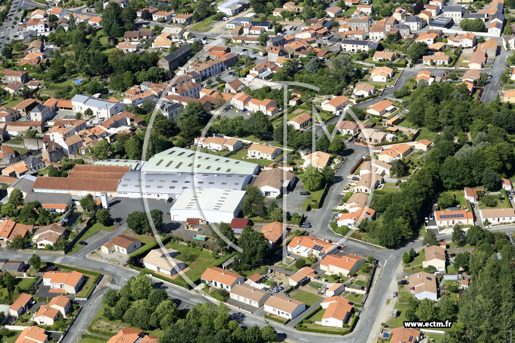 Photo arienne de L'Herbergement (Centre)
