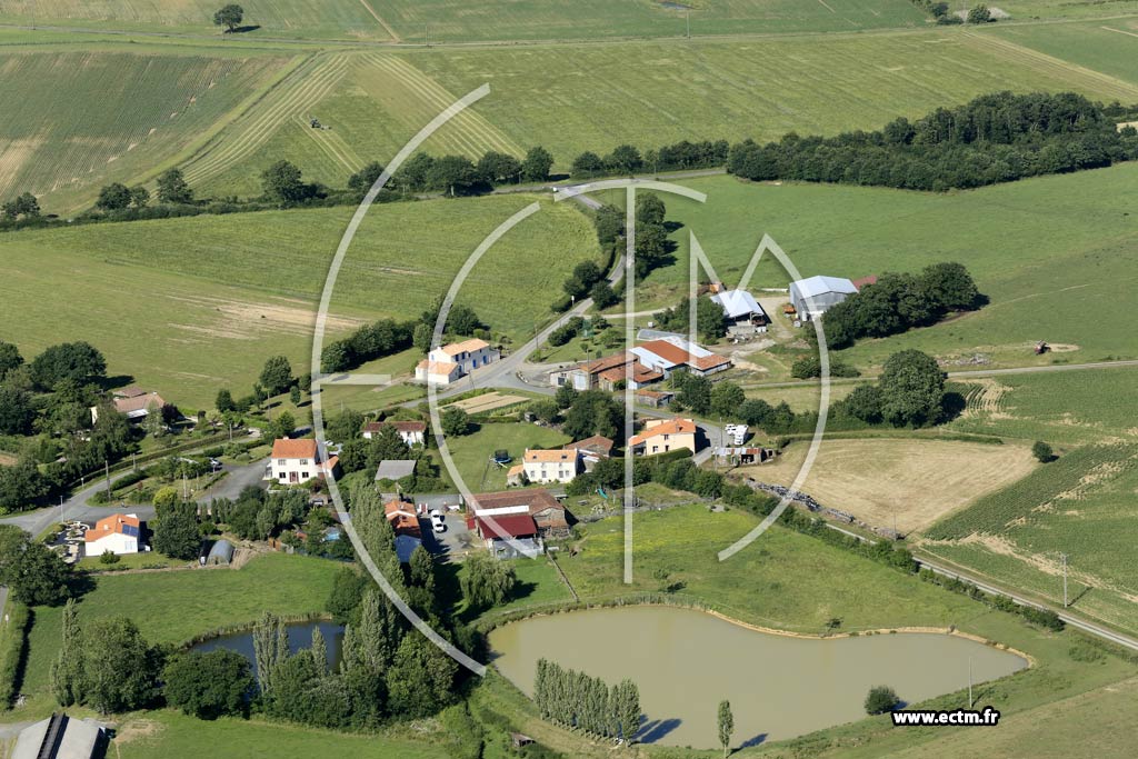 Photo arienne de Saint-Denis-la-Chevasse (Romefort)