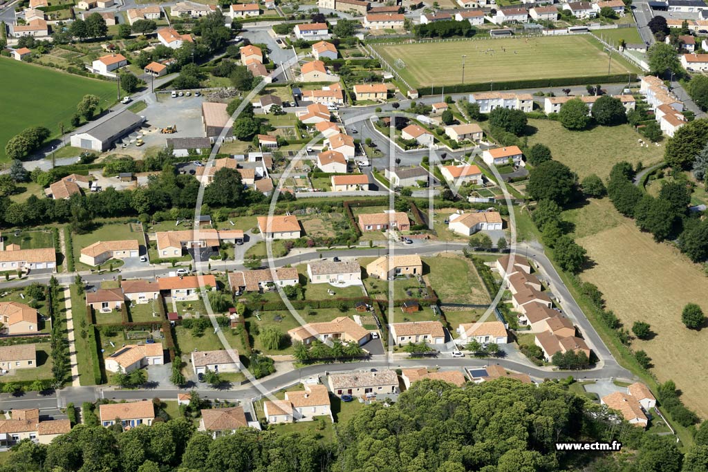 Photo arienne de La Flocellire