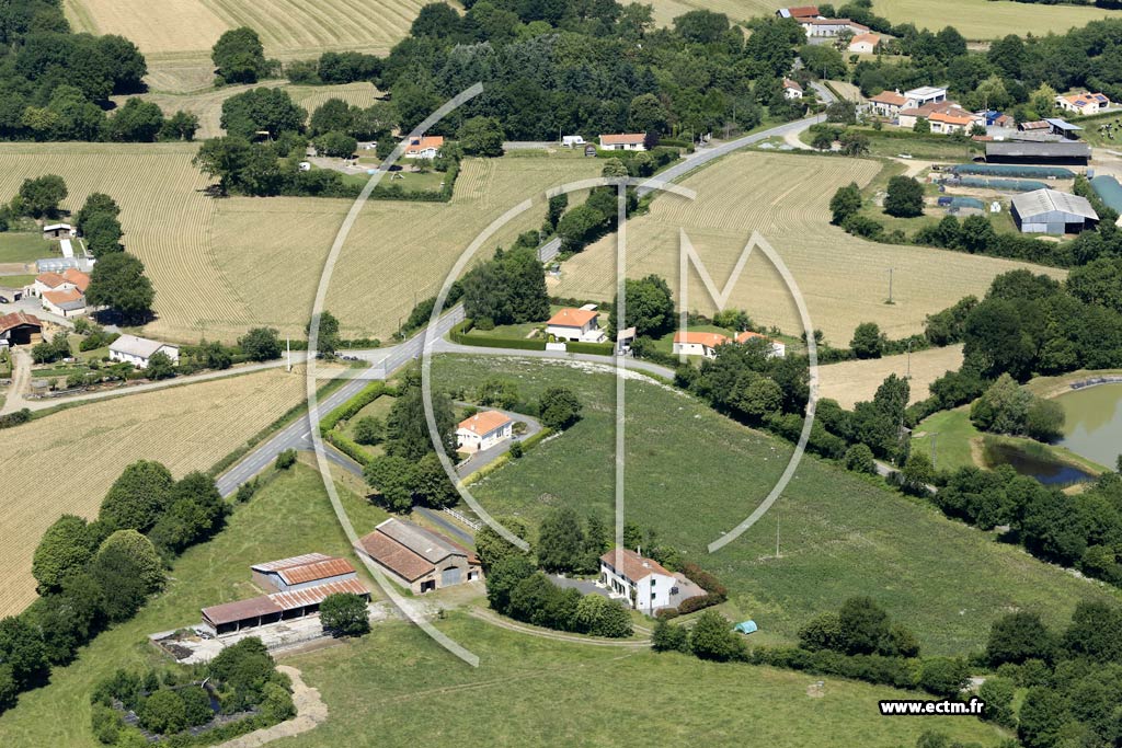 Photo arienne de Les Epesses (la Boudardire Haute - la Bridurire)