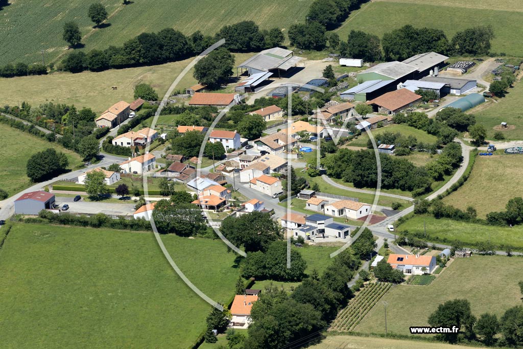 Photo arienne de Mesnard-la-Barotire (la Boule)