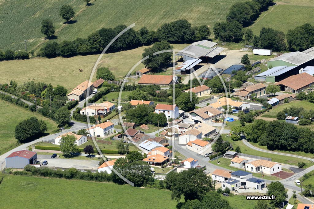 Photo arienne de Mesnard-la-Barotire (la Boule)