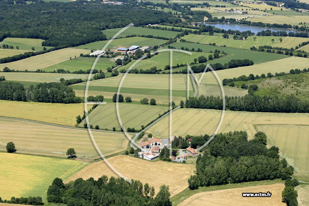 Photo arienne de Mesnard-la-Barotire (la Reveillre)