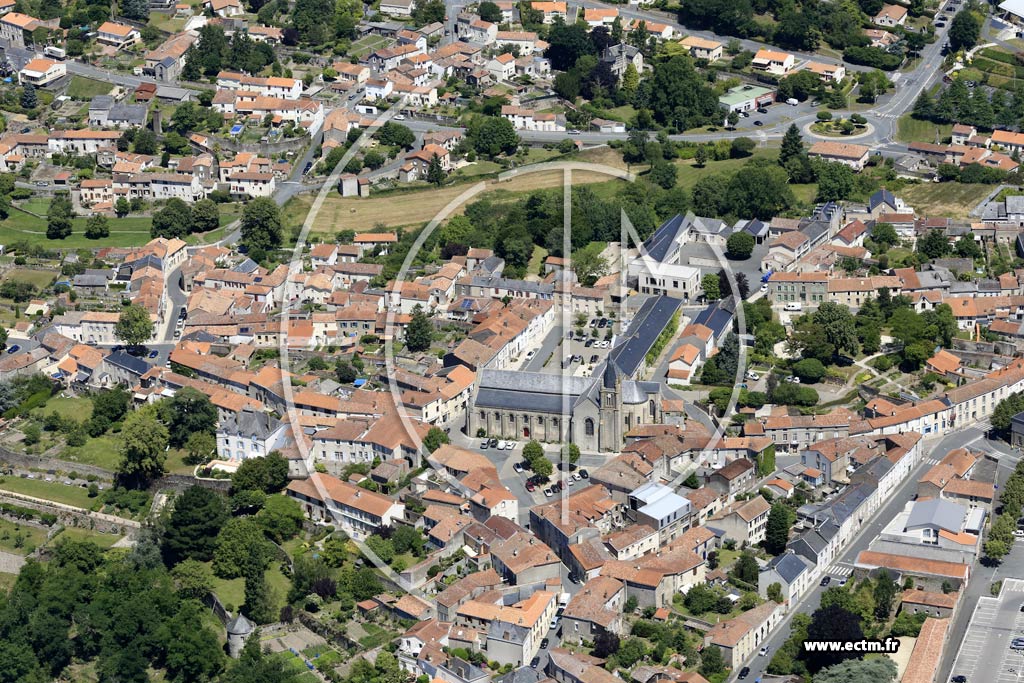 Photo arienne de Mortagne-sur-Svre (Centre)