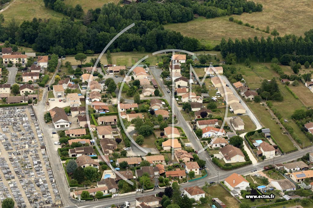 Photo arienne de Sainte-Livrade-sur-Lot (Centre)