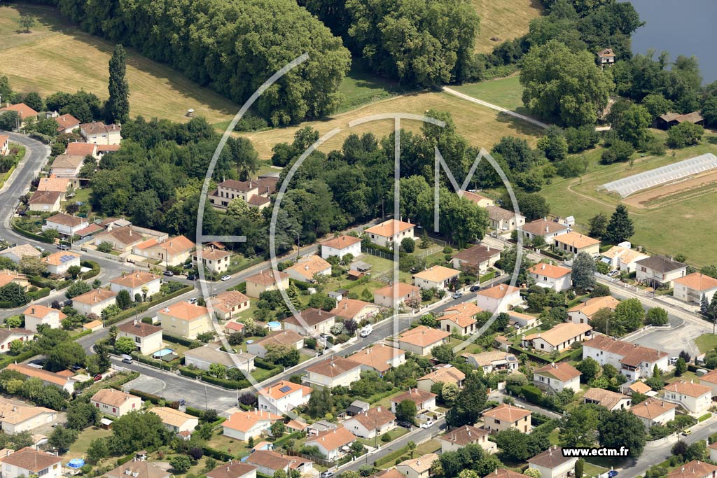 Photo arienne de Villeneuve-sur-Lot (Bordeneuve)