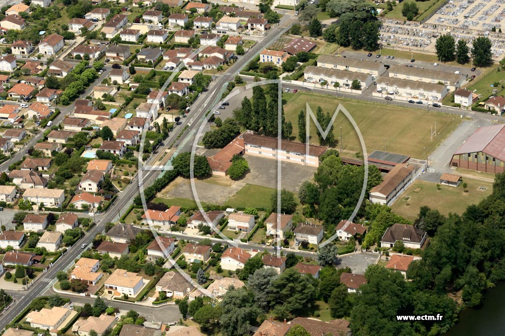 Photo arienne de Villeneuve-sur-Lot (Bordeneuve)