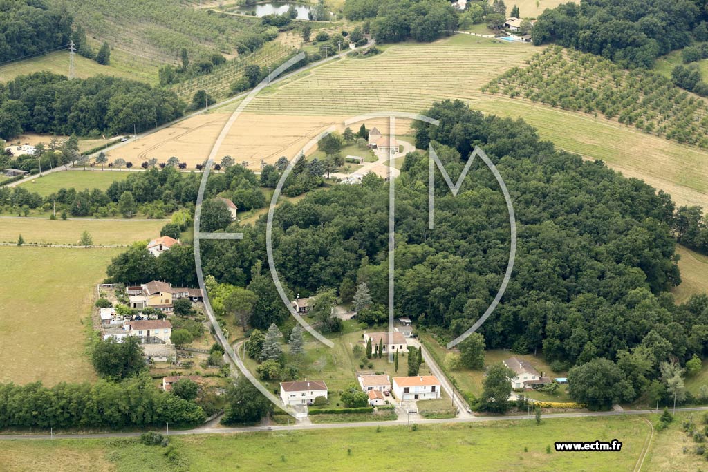 Photo arienne de Villeneuve-sur-Lot (Catussou)