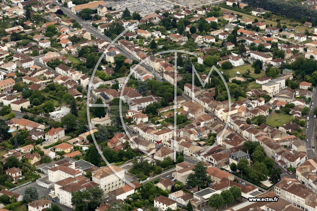 Photo arienne de Villeneuve-sur-Lot (Centre)