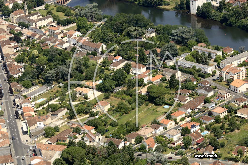 Photo arienne de Villeneuve-sur-Lot (Galau)