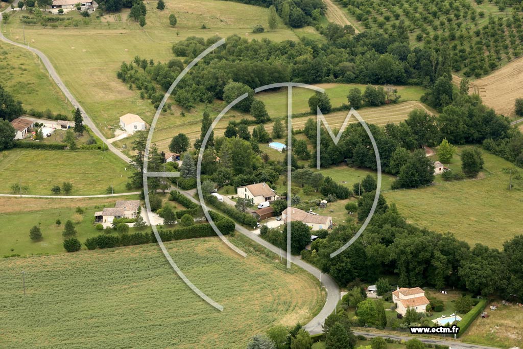 Photo arienne de Villeneuve-sur-Lot (la Ptrouillre)