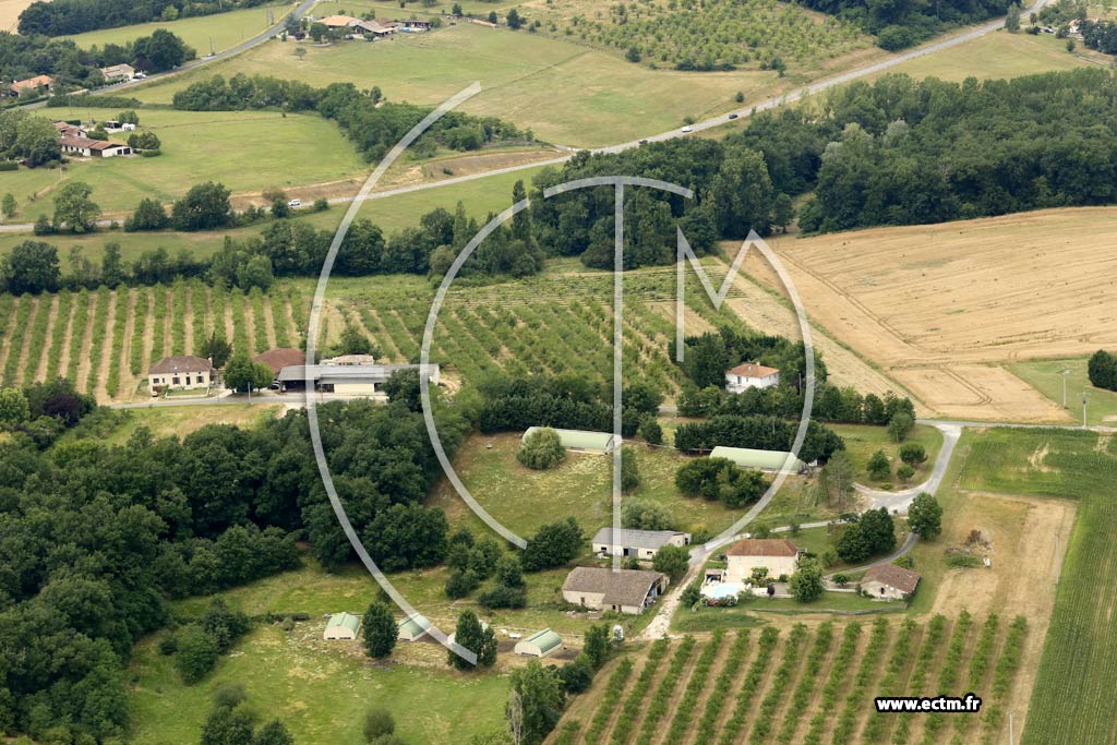 Photo arienne de Villeneuve-sur-Lot (Lanauze - la Guinotte)