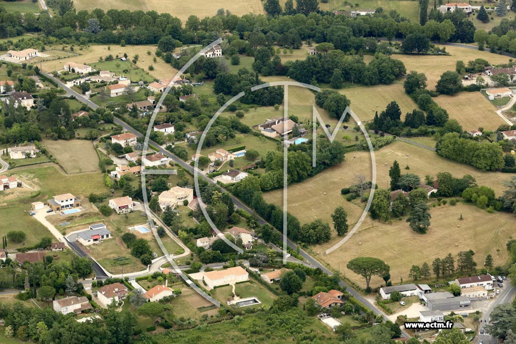 Photo arienne de Villeneuve-sur-Lot (Plaisance)