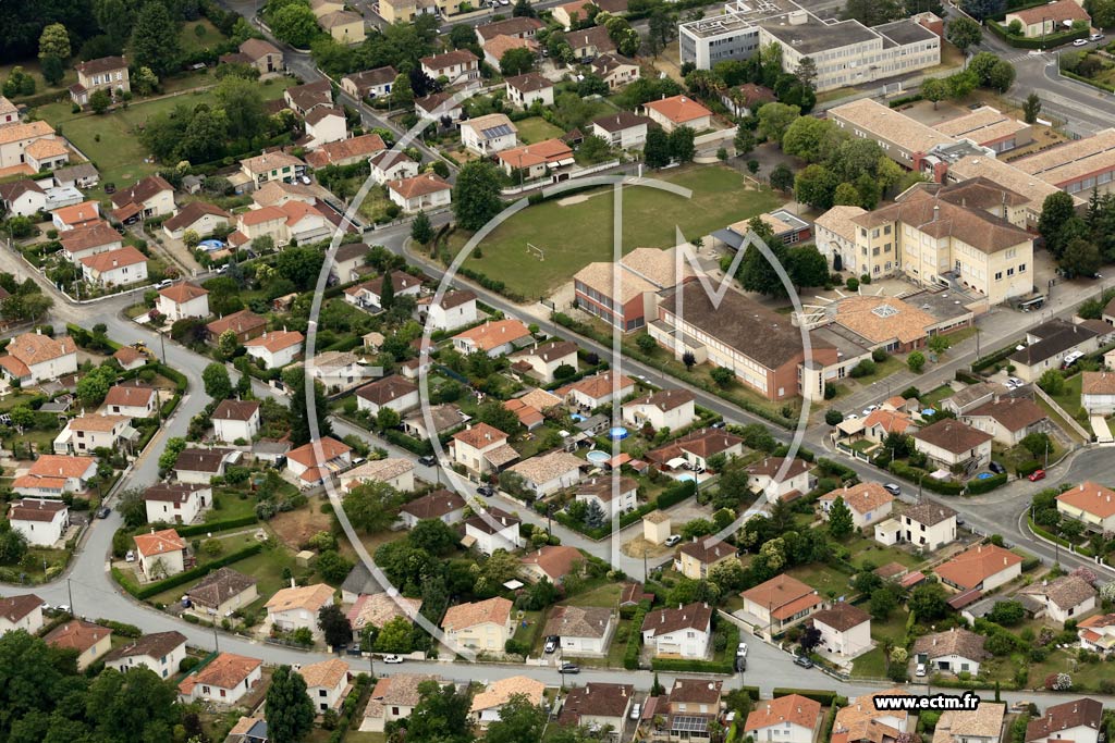 Photo arienne de Villeneuve-sur-Lot (Pountous)