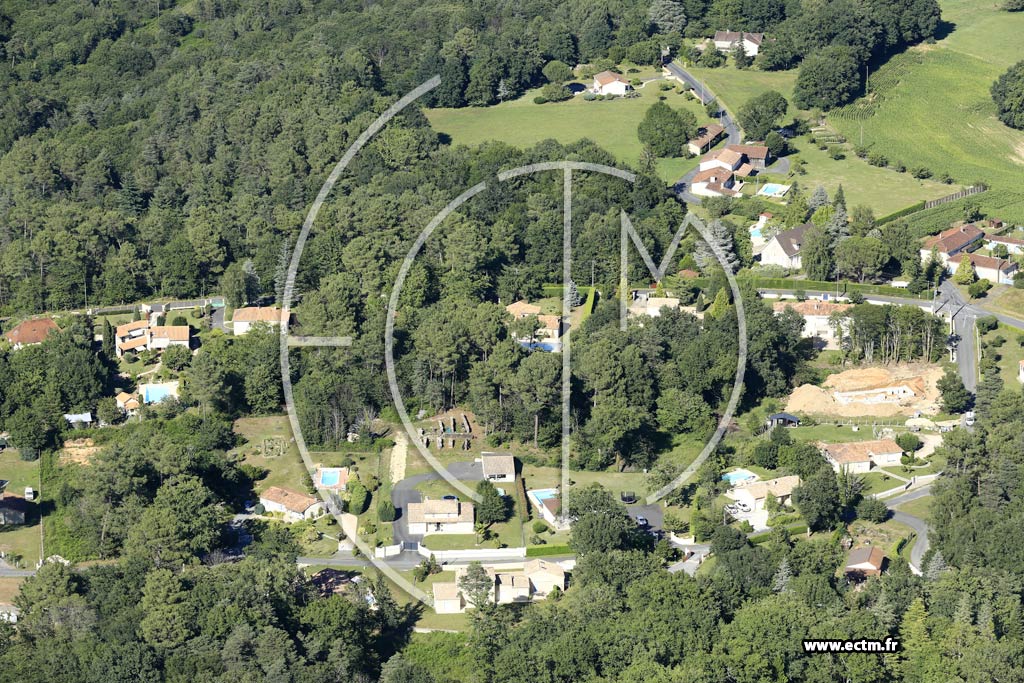 Photo arienne de Chancelade (le Puys de l'Arche)