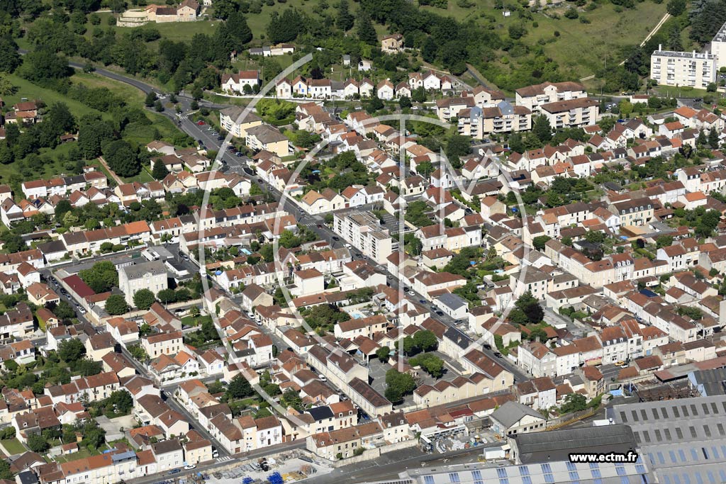 Photo arienne de Prigueux (le Toulon)