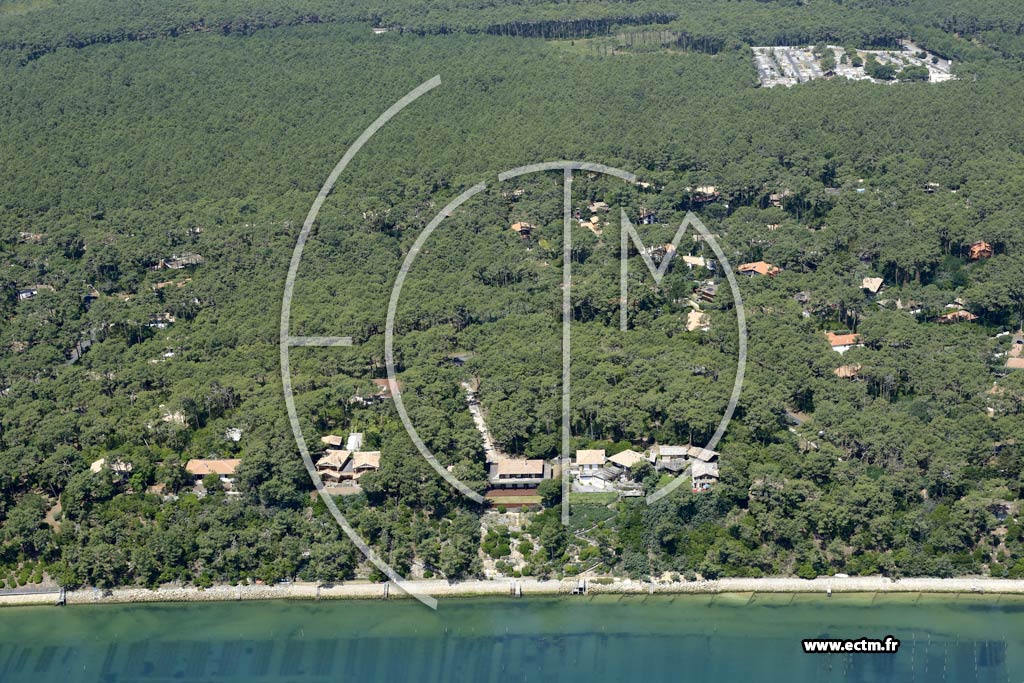 Photo arienne de Lge-Cap-Ferret (la Vigne)