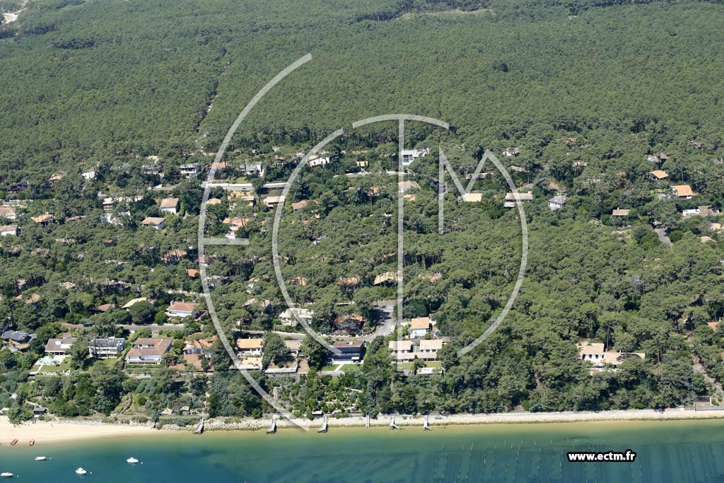 Photo arienne de Lge-Cap-Ferret (la Vigne)