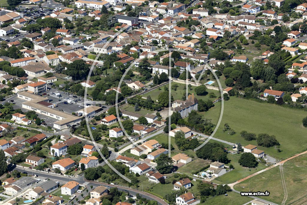 Photo arienne de Meschers-sur-Gironde (Centre)