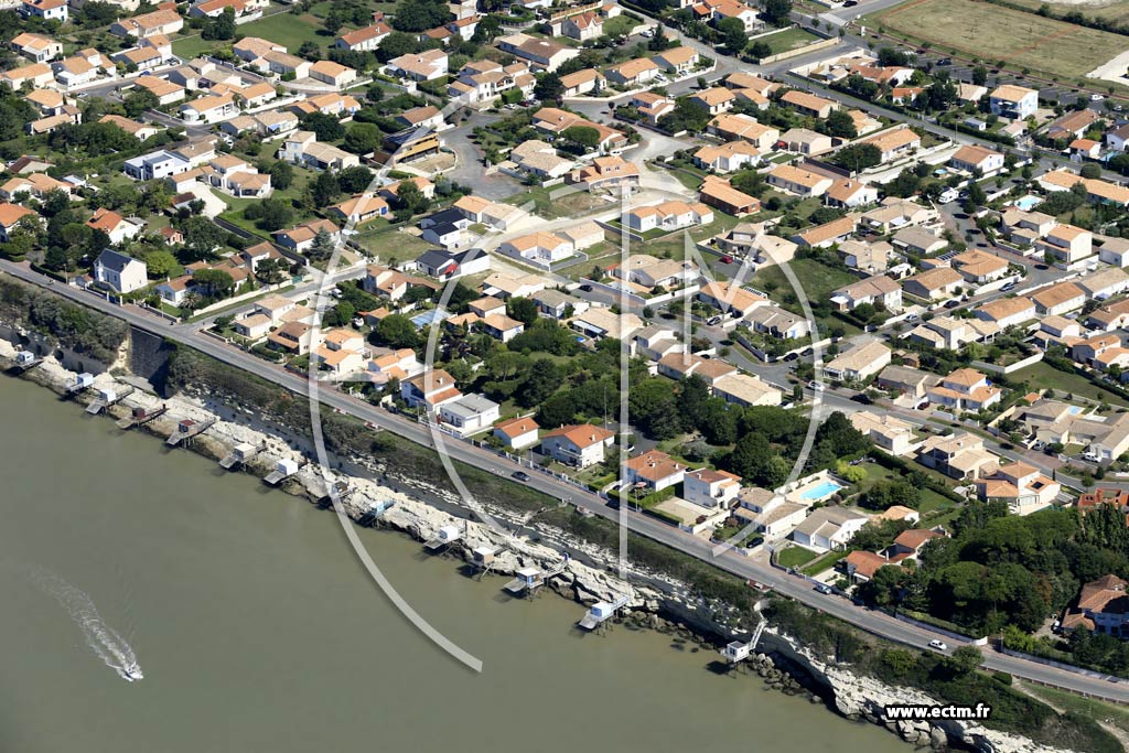 Photo arienne de Meschers-sur-Gironde (Diou)